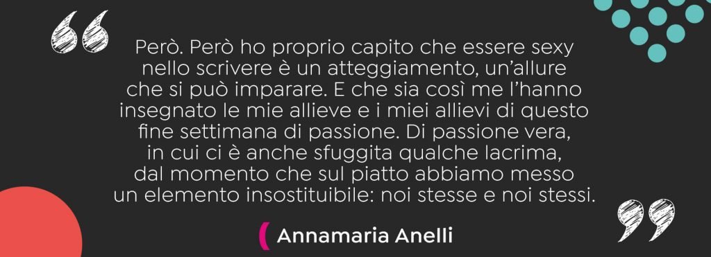 citazione Annamaria Anelli